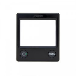 Front til betjeningspanel ALDE Sort